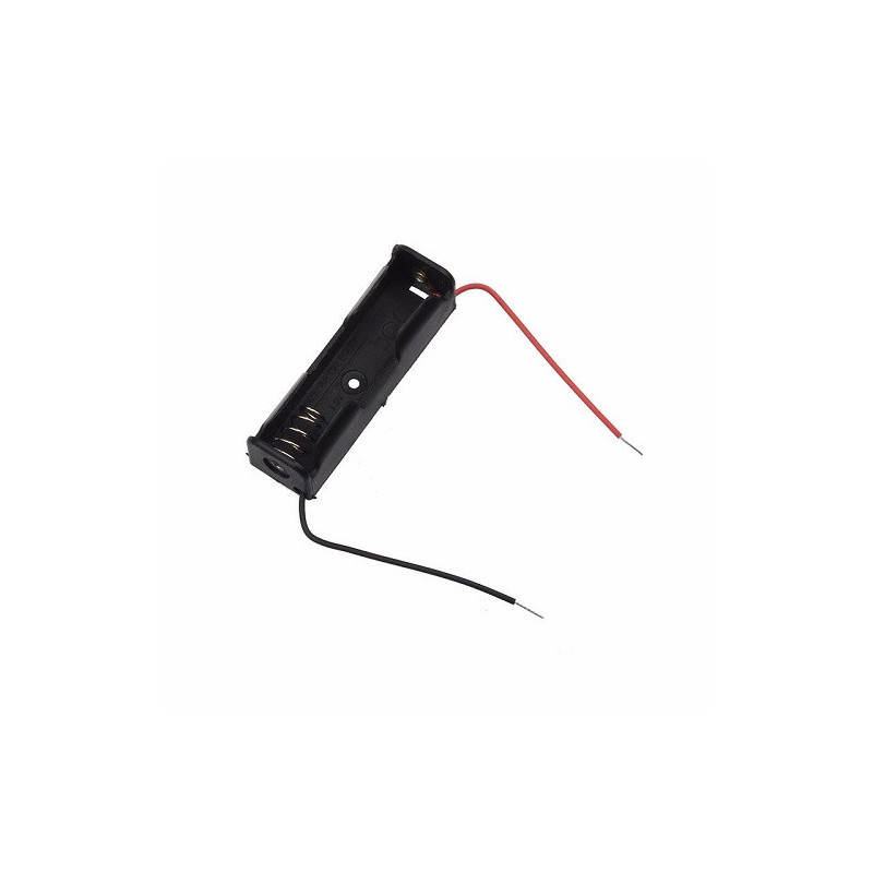 Portapila 1 AAA con cables PP-1AAAC
