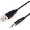Cable USB a Plug 3.5mm 1.8m
