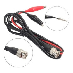 Cable BNC caimán reforzado 1m