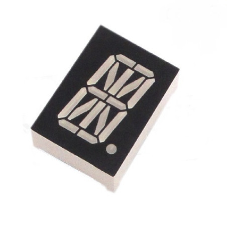 Display 16 segmentos catodo comun