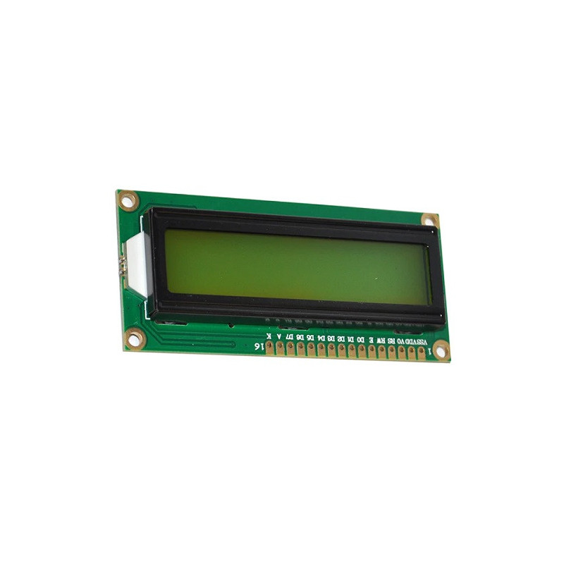 Display LCD 16x2 verde