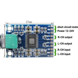 Mini Amplificador Digital XH-M564 TPA3116D2