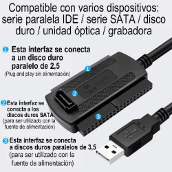 R-Driver III USB a SATA IDE