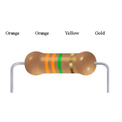 3.3M Ohm 0.5W