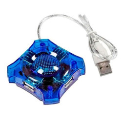 HUB 4 puertos USB mini