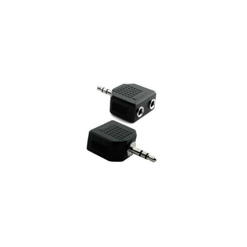 Jack 3.5mm a plug 6.3mm metalico estereo CA-086ML