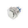 Pushbutton redondo rojo metalico PB-111RD