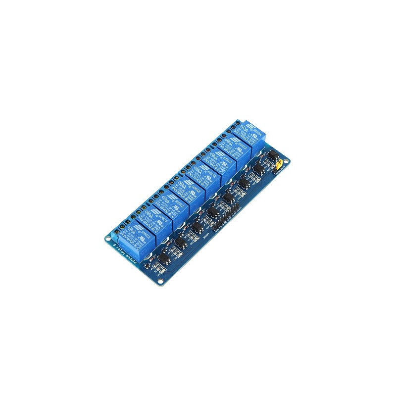 Módulo de 8 relevadores optoacoplado