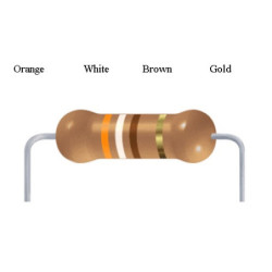 390 Ohm 0.5W