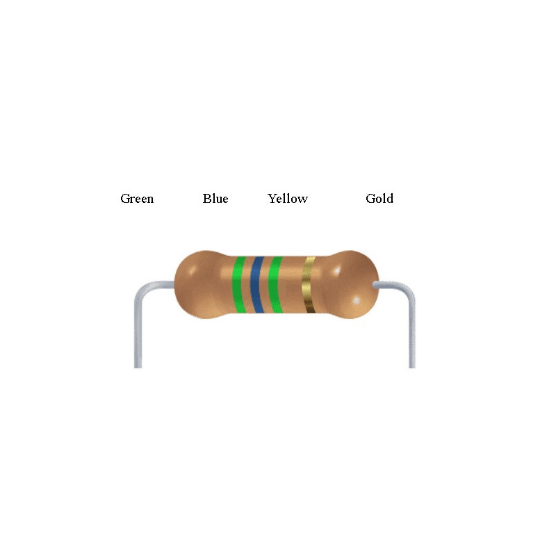 5.6M Ohm 0.5W