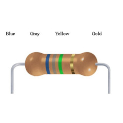 6.8M Ohm 0.5W