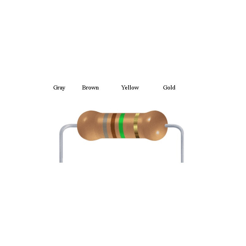 8.2M Ohm 0.5W