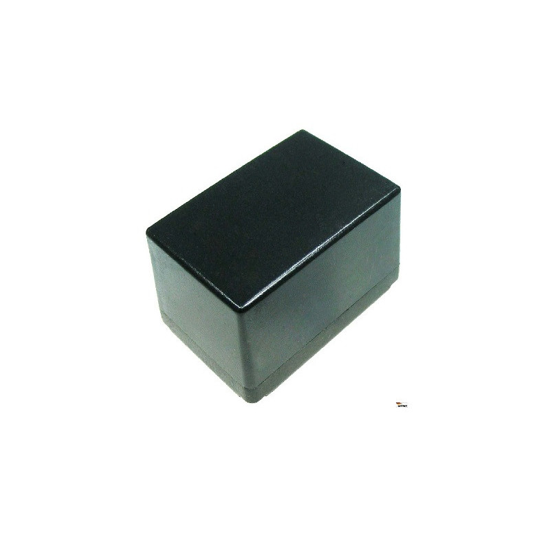 Gabinete negro chico  9.7x7x4.2 cm