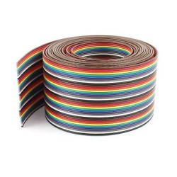 Cable plano arcoiris 40...