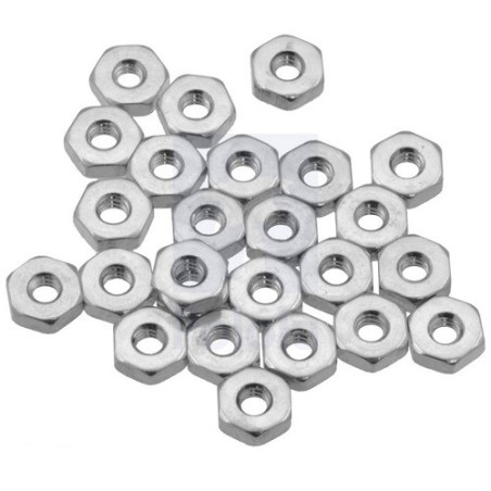 Tuerca hexagonal 4-40 25pz 1068 Pololu