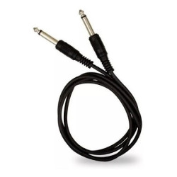 Extensión negra plug 6.3...