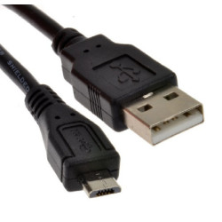 Cable USB AM a Micro USB 1m