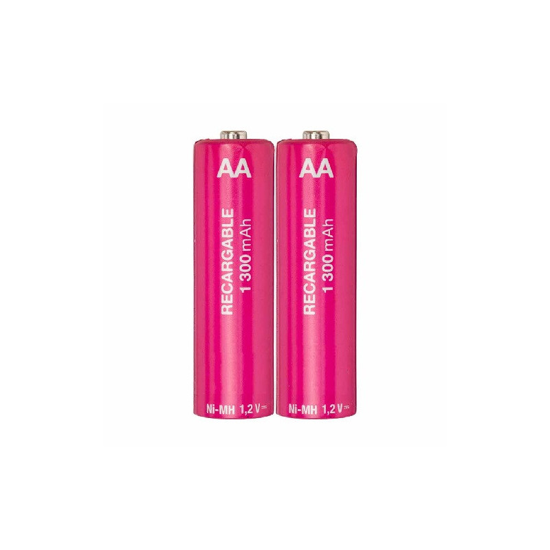 Kit 2 Baterias AA 1.2V 1300mAh