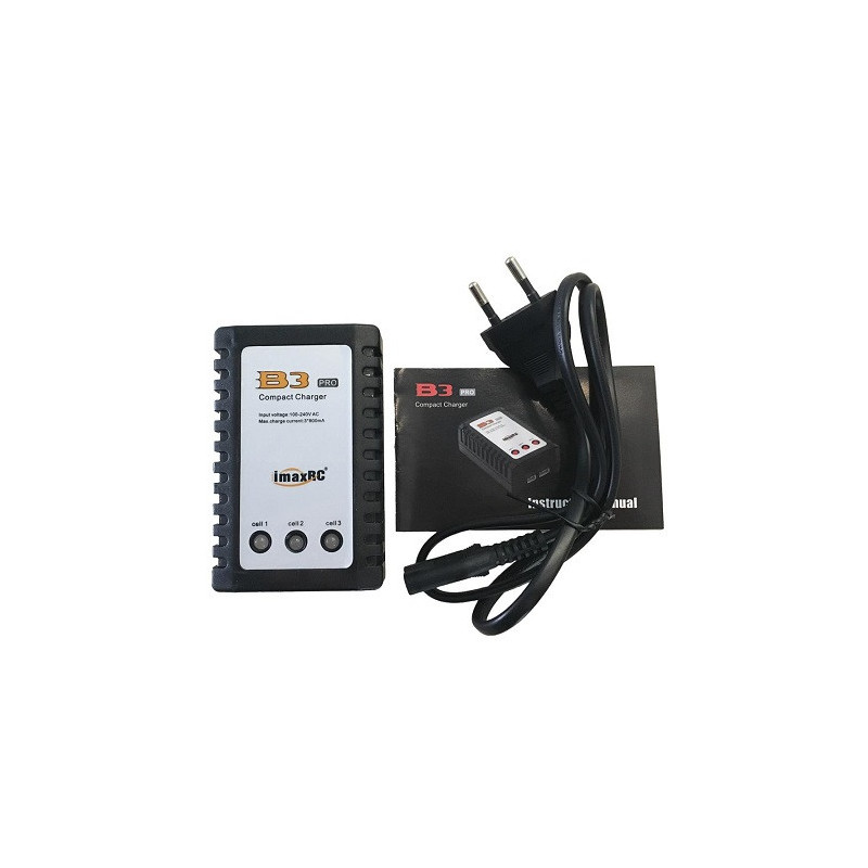 Cargador baterias lipo 1-3 celdas