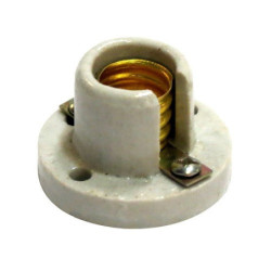 Socket AC E12 de ceramica