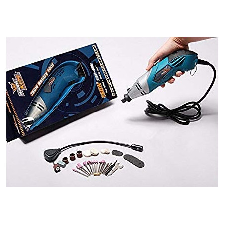 Taladro Rotary hand-tool w/ 33pc set 110V 160W