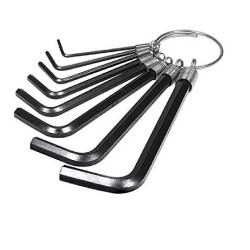 Juego 8 llaves allen tipo...