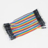 Kit jumper wire M-M 10cm 40 cables