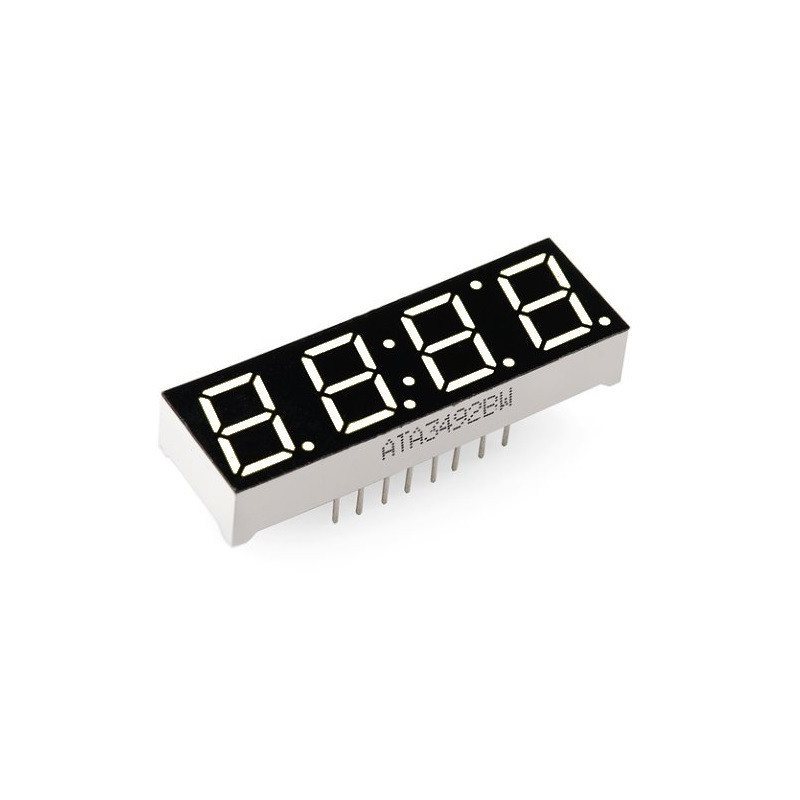 Display 7 segmentos cuadruple anodo comun para reloj