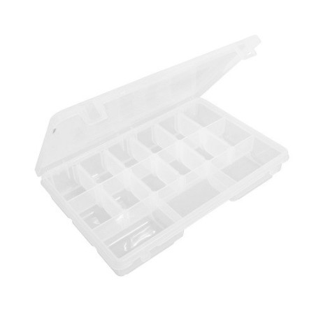 Organizador transparente con 15 compartimientos 64