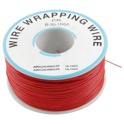Wire wrapping wire rojo