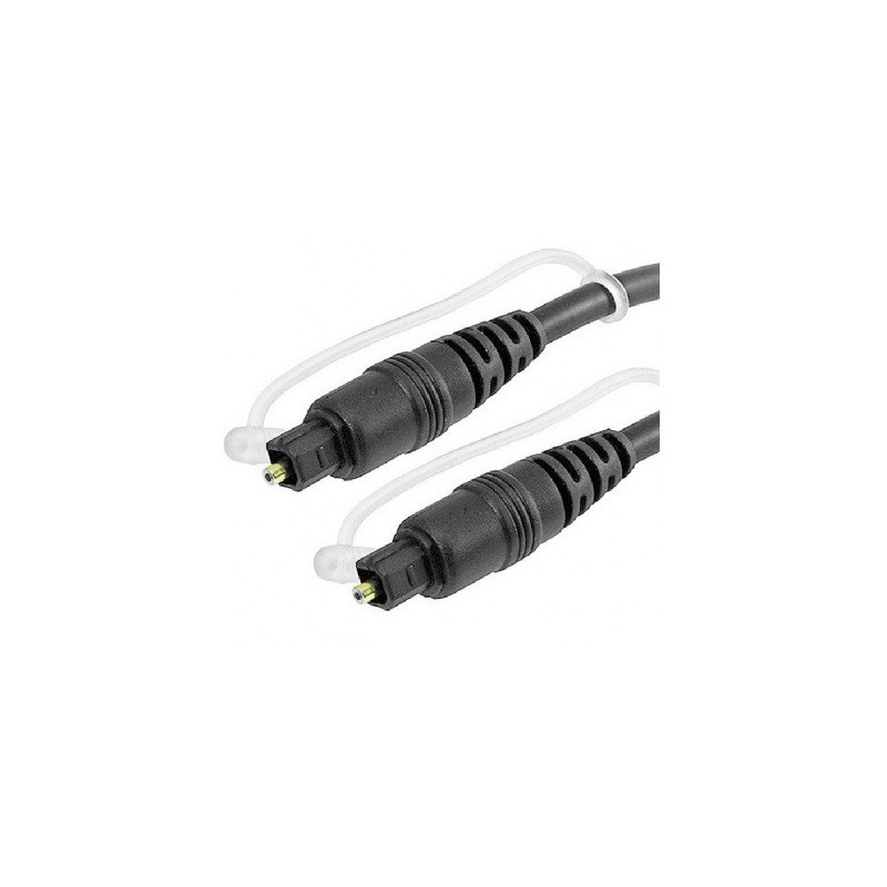 Cable de fibra optica tipo Toslink 1.8m