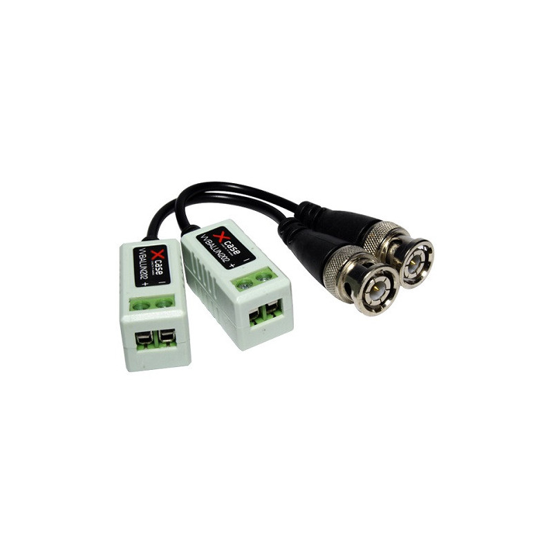 Transceptores de video balun VVBALUN202 XCase