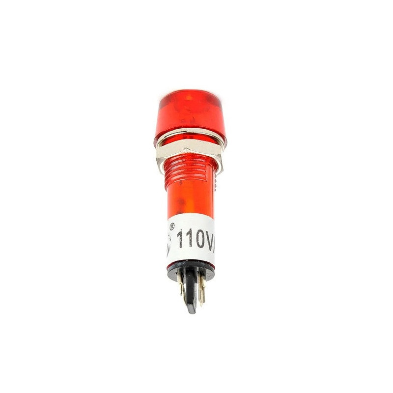 Indicador con piloto 110V rojo