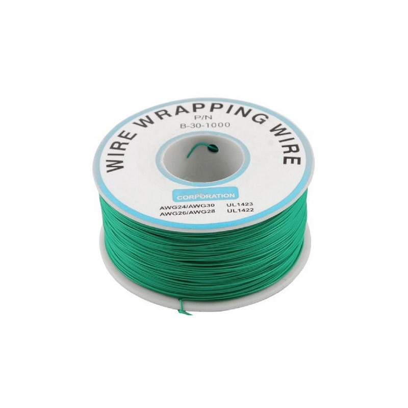 Wire wrapping wire verde