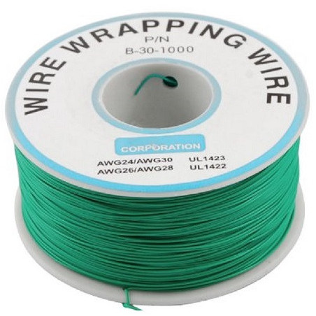 Wire wrapping wire verde