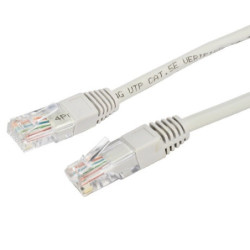 Cable ponchado UTP Cat5E 0.5m