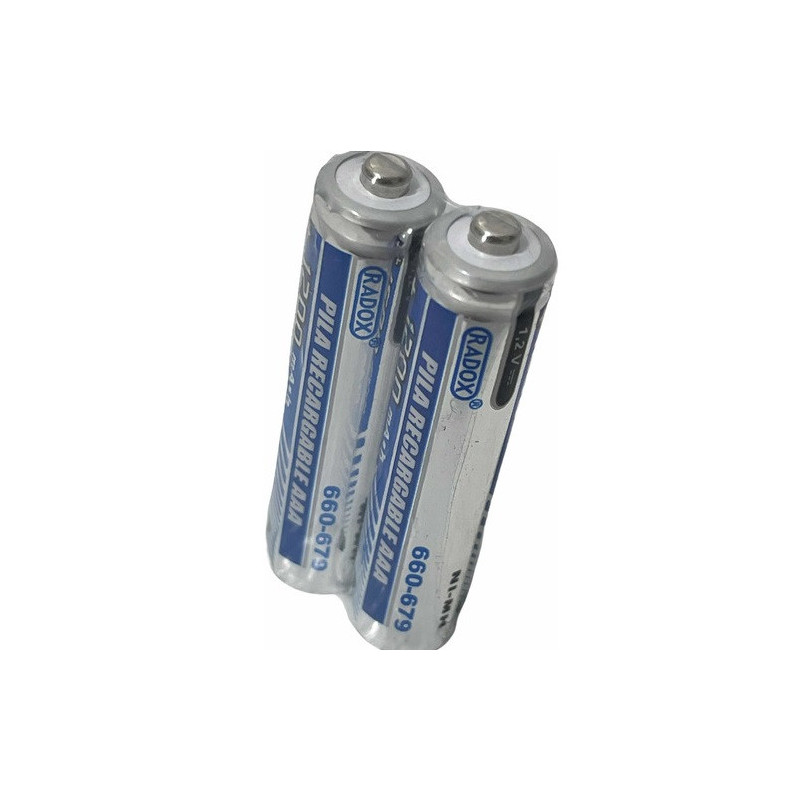 Kit 2 baterias AAA 1.2V 1200mAh