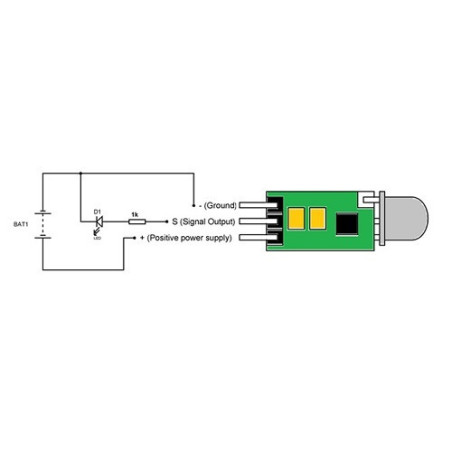 LED potencia 1W Amarillo