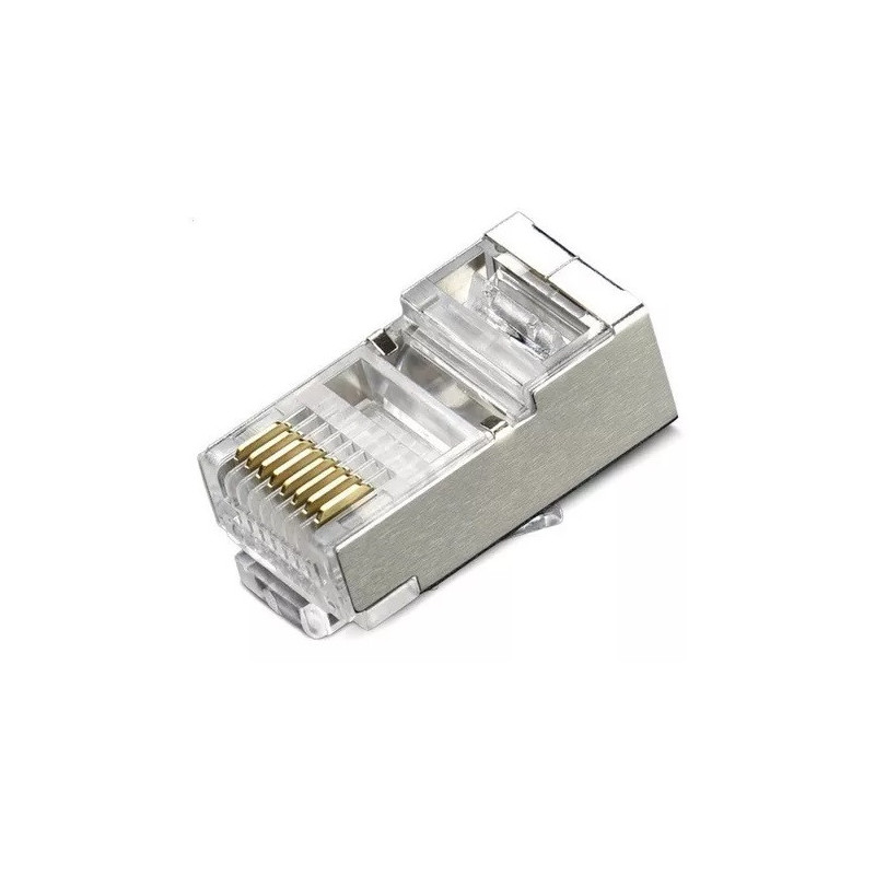 RJ45 macho Cat6 blindado CR-018