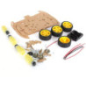 Kit chasis carro armable de 4 llantas