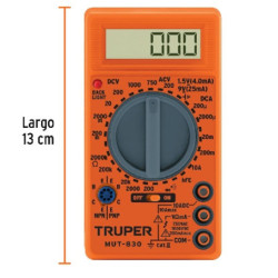 MultÍmetro digital escolar