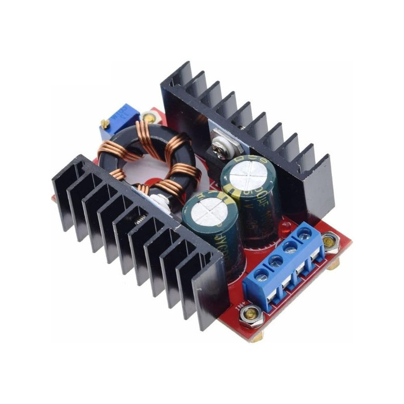 Elevador de voltaje 150w 6a step-up boost DC-DC