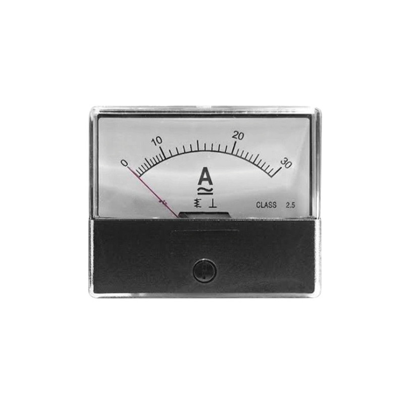 Carátula para amperimertro analógico 0-30A CA/CC 5