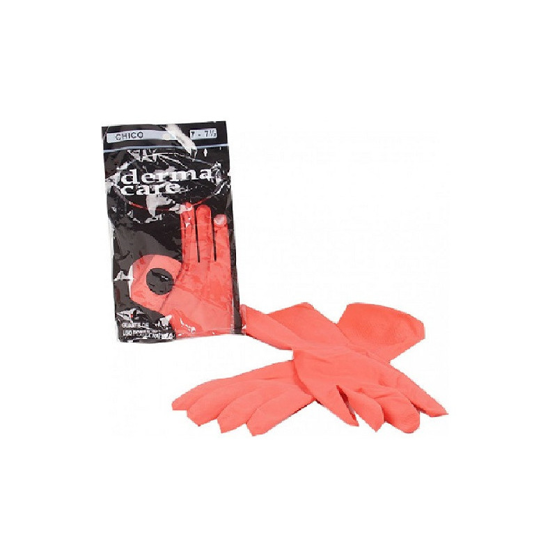 Guantes derma care de latex
