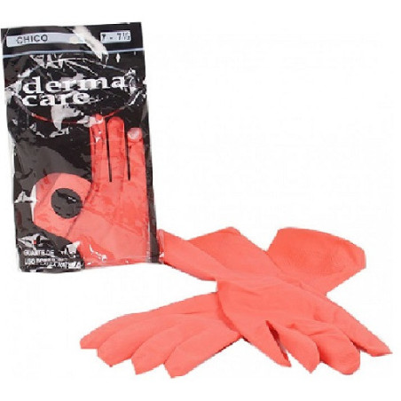 Guantes derma care de latex