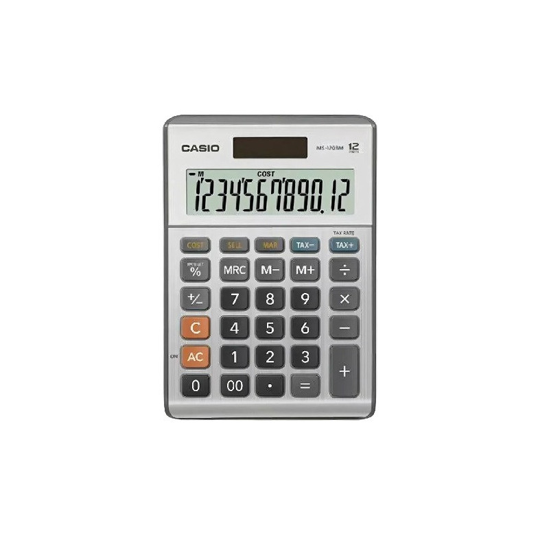 Calculadora de escritorio MS-120BM CASIO