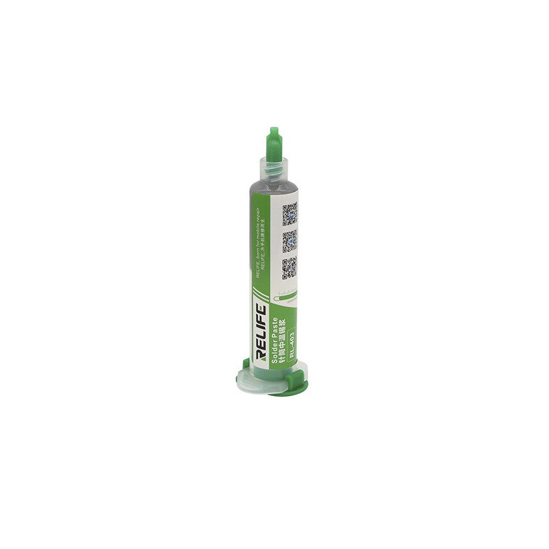 Soldadura en pasta 35g 183°C Relife-Jeringa