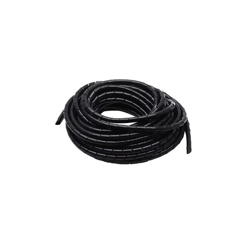 Protector antinudos negro para cable 10m
