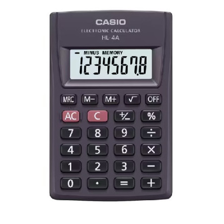 Calculadora portatil HL-4A CASIO