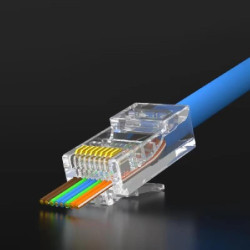 Conector de paso RJ45 Cat6 CR-019